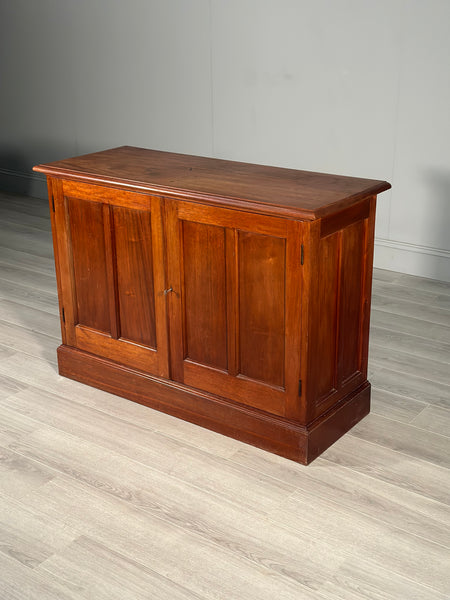 Antique Mahogany School Cupboard