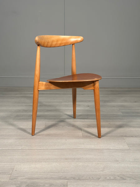 Set of 6 Hans Wegner Fh4103 “Heart” Dining Chairs c.1950’s