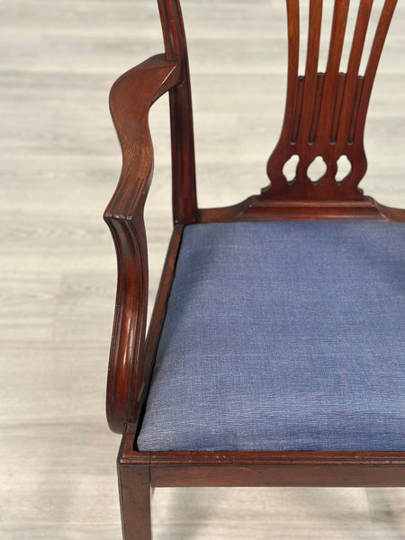 Georgian Mahogany Armchair