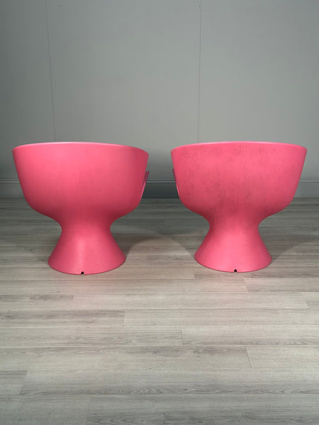 Pair Of Karim Rashid For Label Kite Lounge Chairs