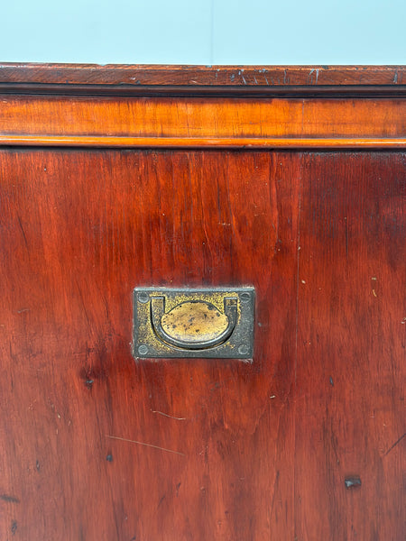 Small 19th Century Campaign Cupboard