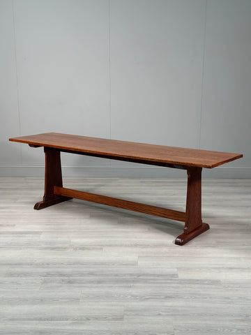 Large Antique Oak Refectory Table