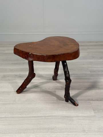 Natural Welsh Love Heart Table