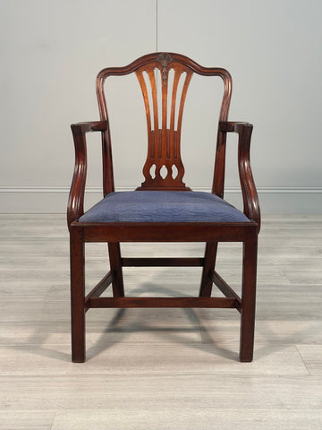 Georgian Mahogany Armchair