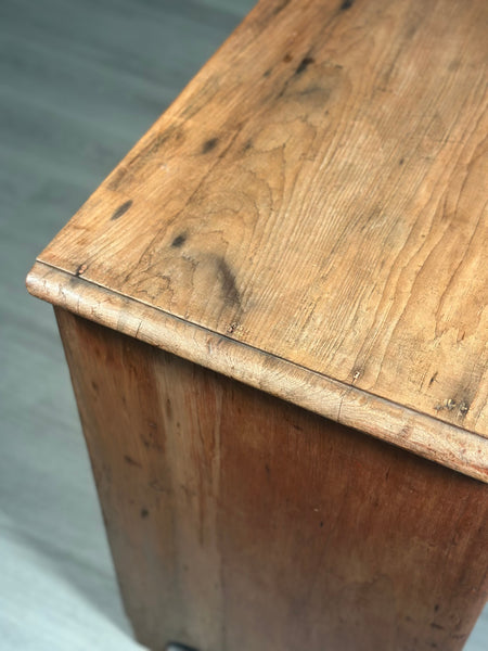 Early Victorian Pine Chest Of Drawers c.1850