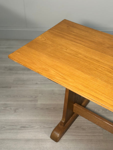 Large Antique Oak Refectory Table c1920