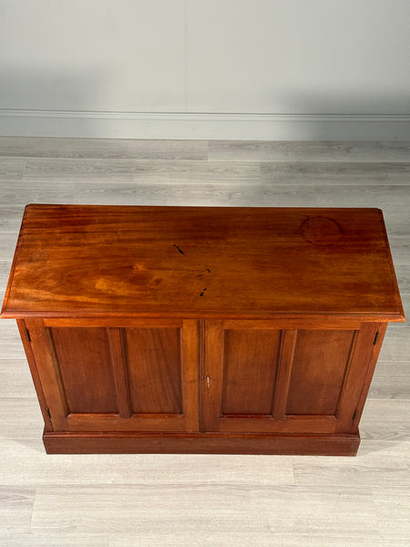 Antique Mahogany School Cupboard