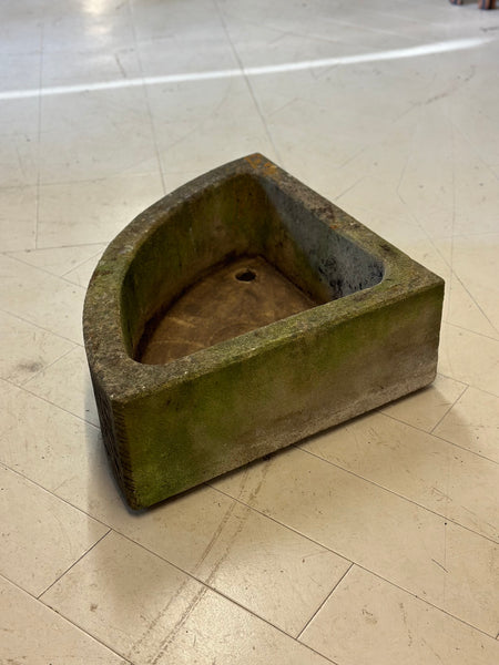 Antique Corner Stone Trough