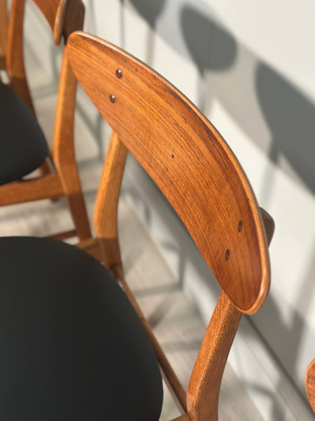 Set Of 6 Danish Teak Dining Chairs from Farstrup Møbler