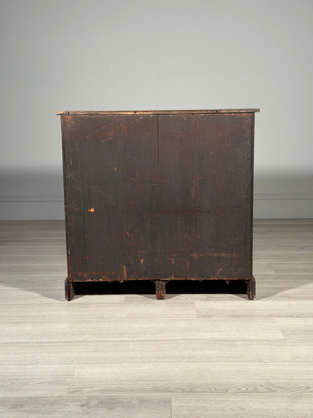 Antique Mahogany Bank Of Drawers
