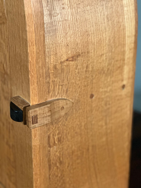 20th Century Ecclesiastical Oak Wall Cupboard