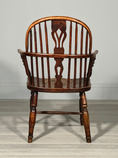 19th Century Elm Windsor Armchair