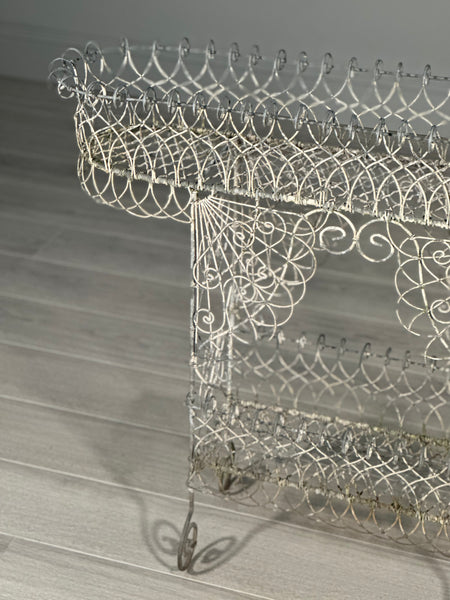 19th Century Wirework Garden Planter