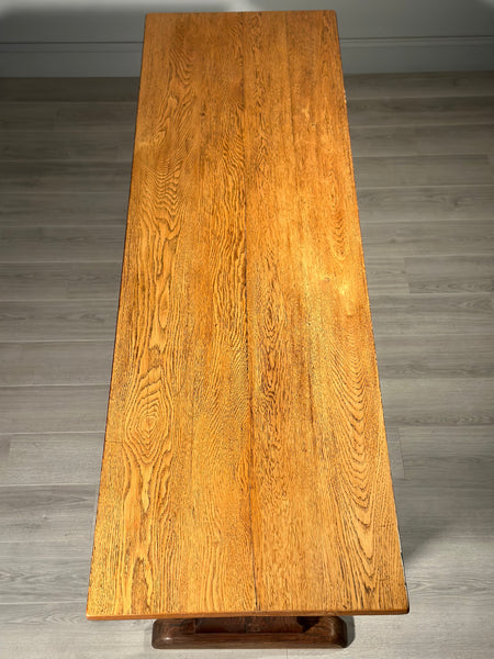 Large Antique Oak Refectory Table