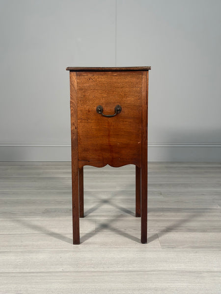 Antique Mahogany Georgian Bedside Cabinet C.1790