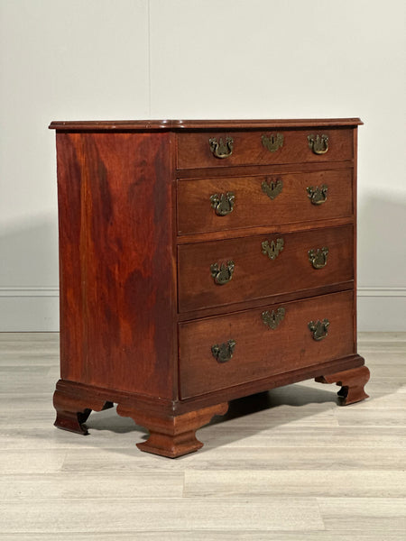 Small Mahogany Georgian Chest Of Drawers