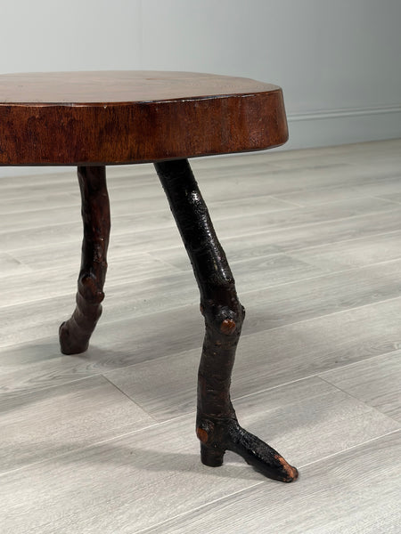 Natural Welsh Love Heart Table