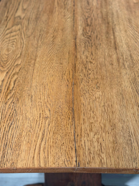 Large Antique Oak Refectory Table