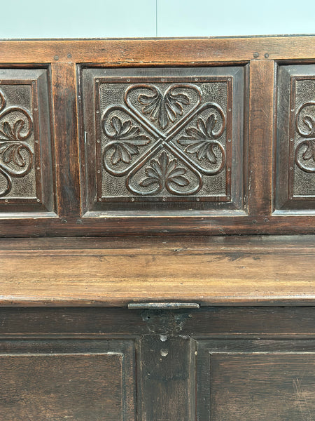 17th Century Oak Settle