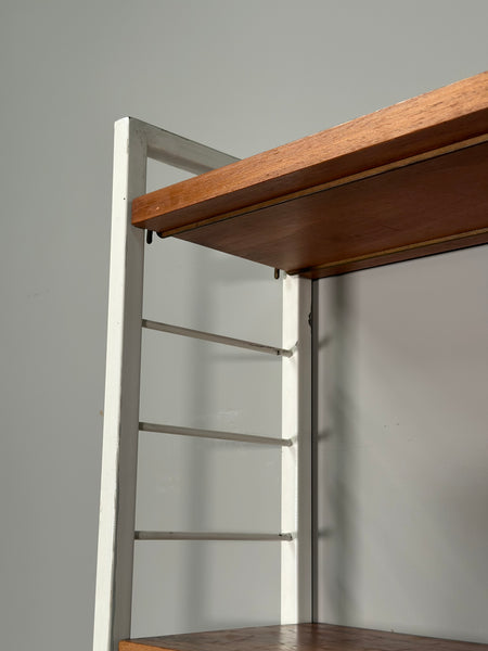 Mid 20th Century Modular Shelving System By Ladderax
