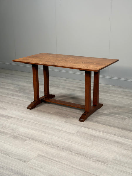 Arts & Crafts Oak Refectory Table C.1930