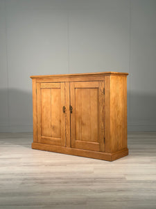 Antique Pine School Cupboard