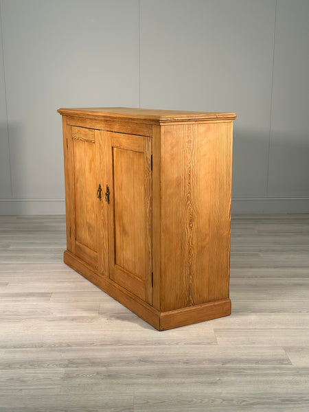 Antique Pine School Cupboard