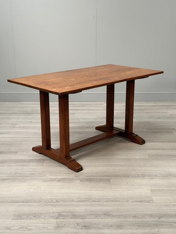 Arts & Crafts Oak Refectory Table C.1930