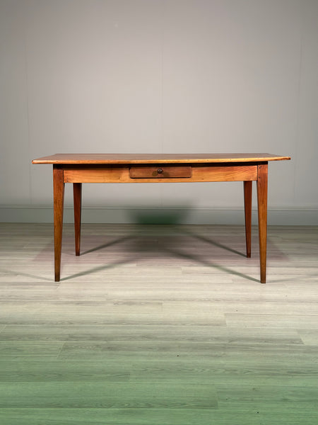 Antique Cherry Wood French Dining Table