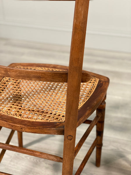 Pair Of 19th Century Oak Side Chairs