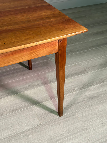 Antique Cherry Wood French Dining Table