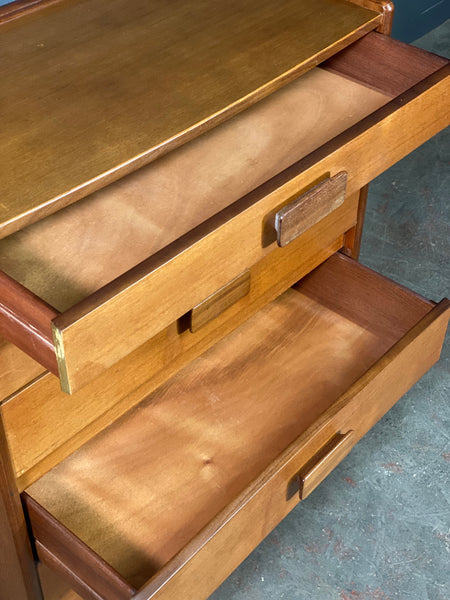 White and Newton Teak Chest Of Drawers