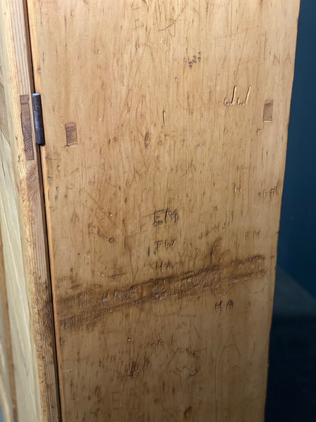 Victorian Pine School Housekeepers Cupboard