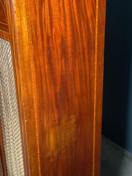 Edwardian Inlaid Mahogany Display Cabinet