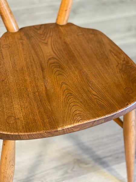 Pair Of Adult Ercol Stacking Chairs