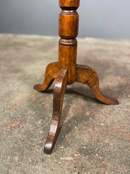 Victorian Pitch Pine Wine Occasional Table