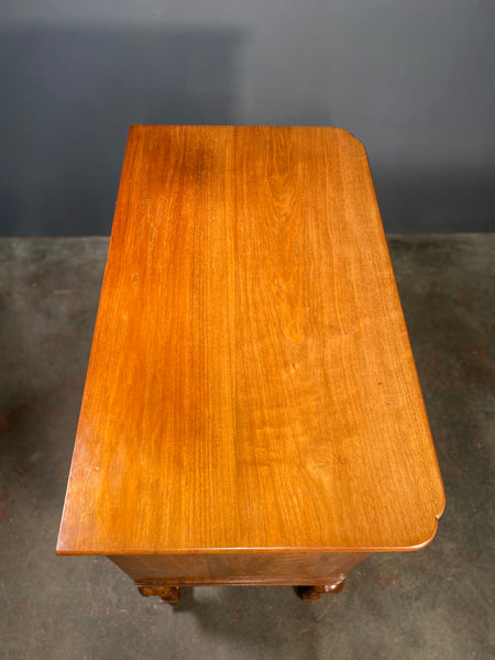 Burr Walnut Cabinet by T Justice & Sons of Dundee