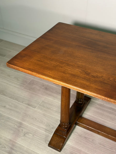 Antique Heals Tilden 9ft Oak Dining Table