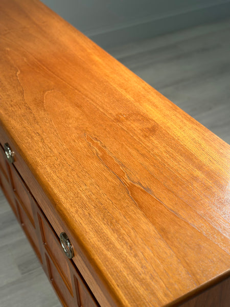 Mid 20th Century Nathan Squares Teak Sideboard