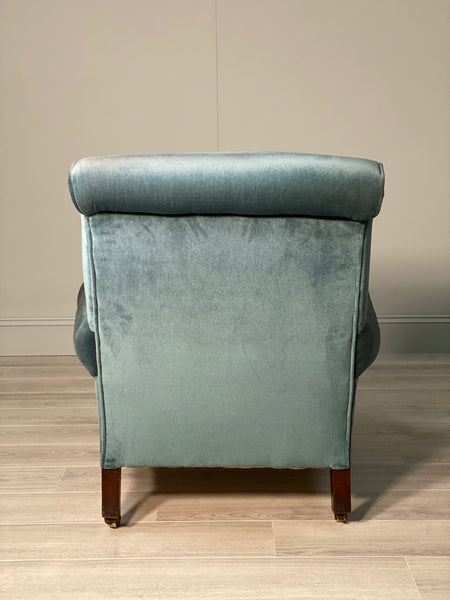 A Deep Seated 19th Century Howard Style Armchair