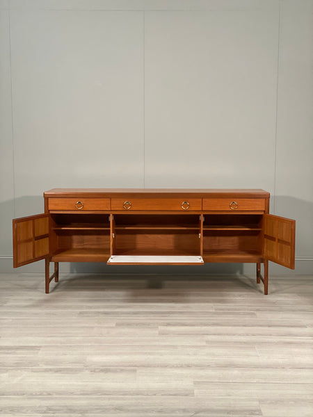 Mid 20th Century Nathan Squares Teak Sideboard
