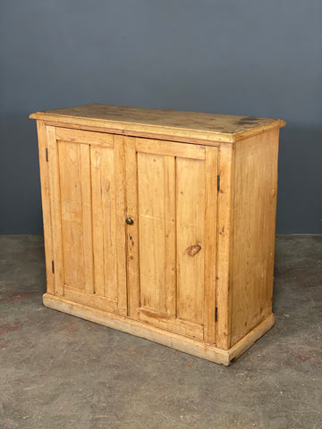 Victorian Pine School Cupboard