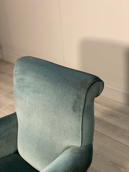 A Deep Seated 19th Century Howard Style Armchair