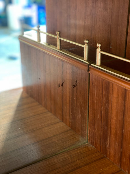 Mid 20th Century Burr Walnut Cocktail Cabinet