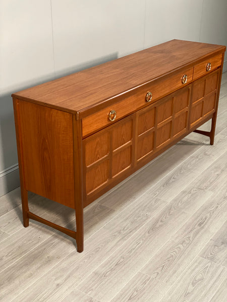 Mid 20th Century Nathan Squares Teak Sideboard