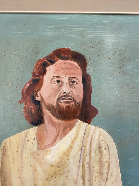 Religious Oil Painting by H Irving