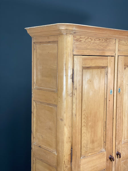 Victorian Pine Larder Cupboard