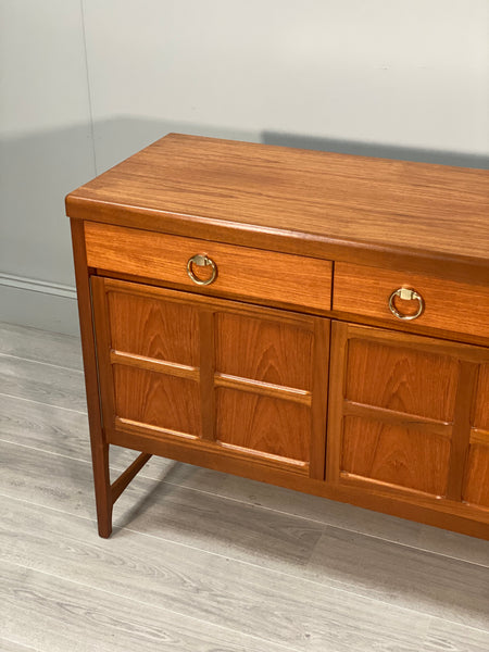 Mid 20th Century Nathan Squares Teak Sideboard