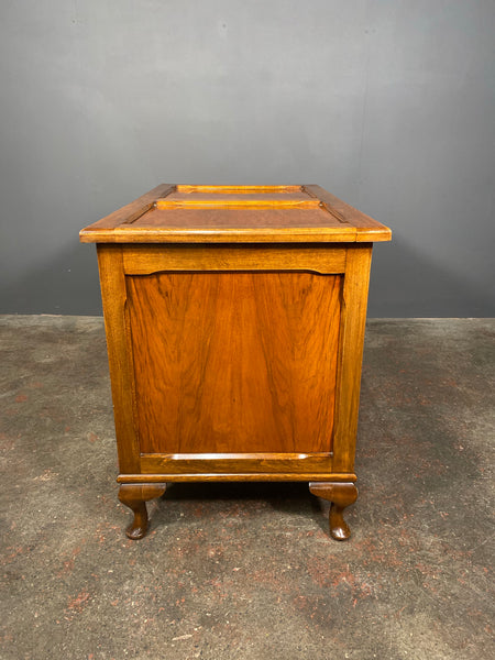 Mid 20th Century Walnut Bedding Box