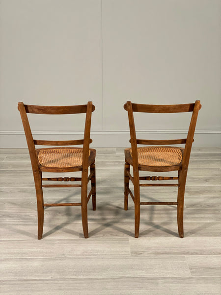 Pair Of 19th Century Oak Side Chairs